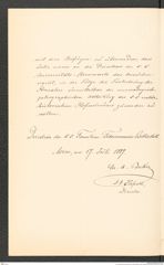 k.k. naturhistorisches Hofmuseum, Intendanzakten 1885-1896 (Hauer), Aktenzahl Z.294/1887, Seite 2